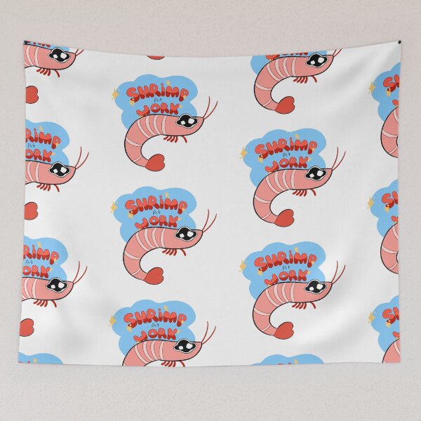 Item preview, Shrimp at work designed and sold by Drawingsnake.