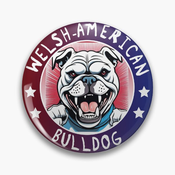 Item preview, WELSH AMERICAN BULLDOG designed and sold by Marni Scofidio Desi9ns.