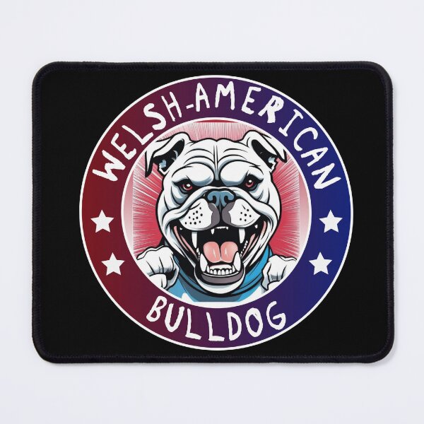 Item preview, WELSH AMERICAN BULLDOG designed and sold by Marni Scofidio Desi9ns.