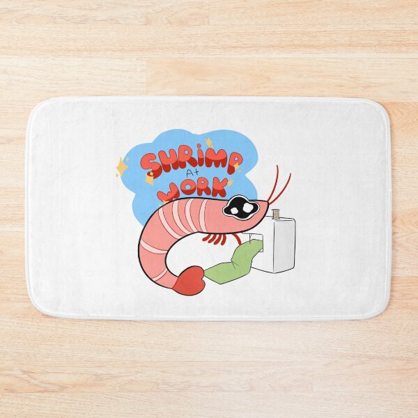 Item preview, Shrimp at work sewing designed and sold by Drawingsnake.