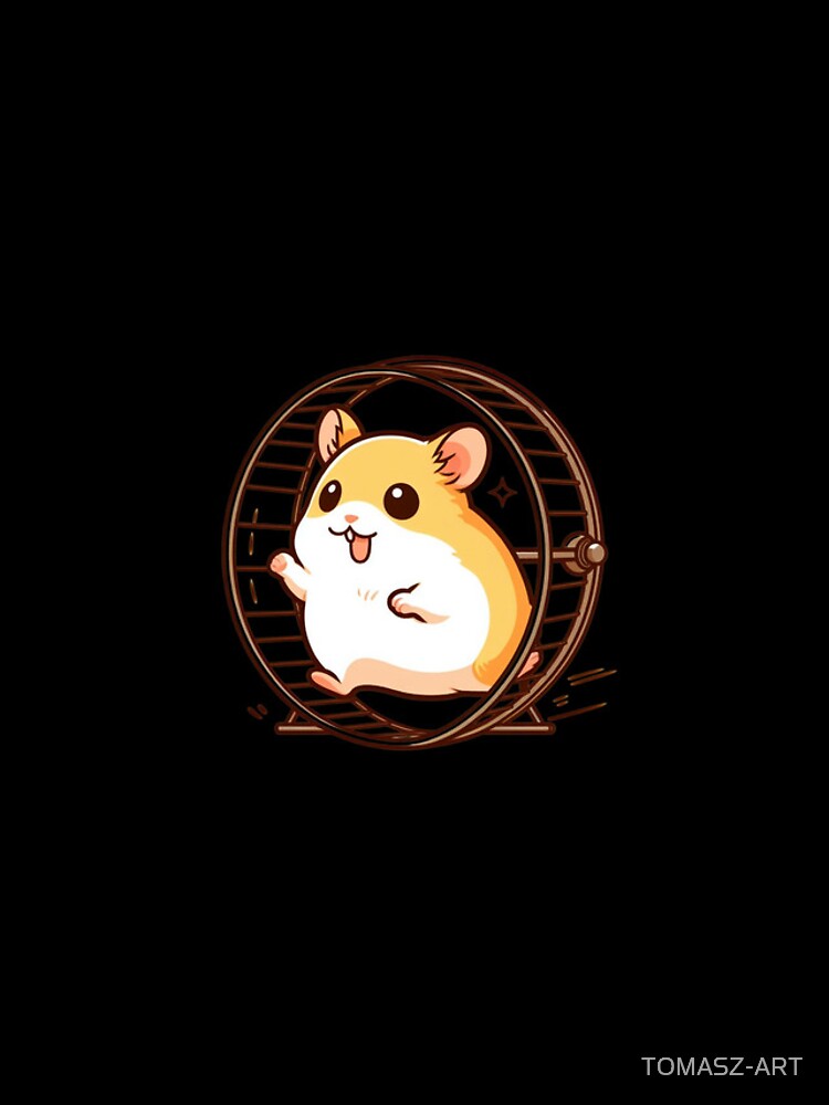 Thumbnail 4 of 4, iPhone Case, Fast Hamster designed and sold by TOMASZ-ART.