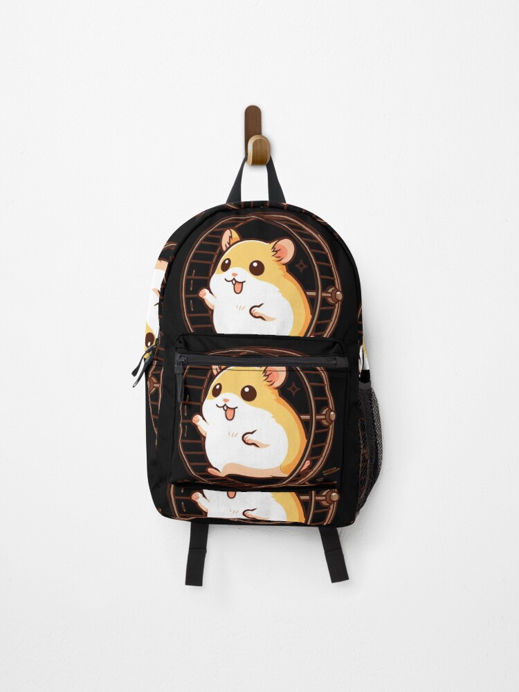 Thumbnail 1 of 3, Backpack, Fast Hamster designed and sold by TOMASZ-ART.