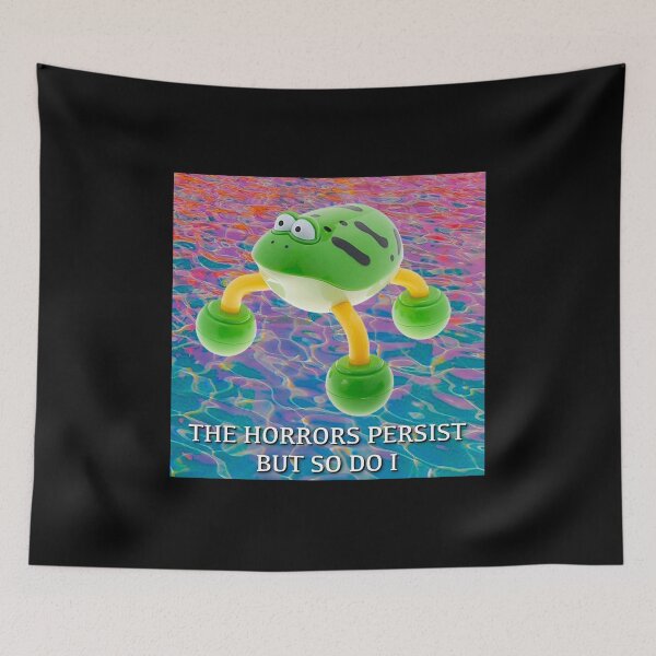 Item preview, THE HORROS PERSIST BUT SO DO I designed and sold by lapyear.
