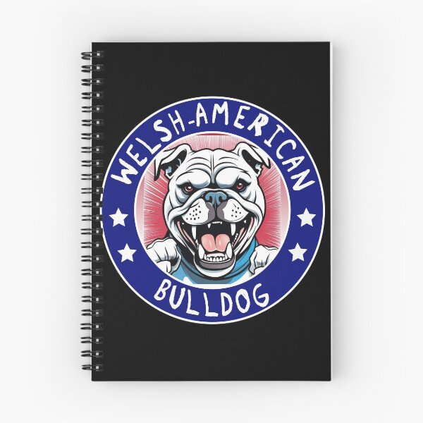 Item preview, WELSH AMERICAN BULLDOG TRUE BLUE designed and sold by Marni Scofidio Desi9ns.