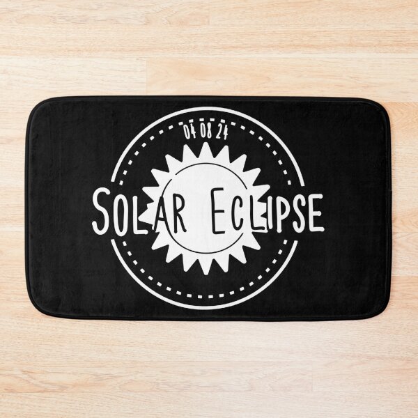 Item preview, Total Solar Eclipse 2024 in white for Astronomy Lovers designed and sold by EmeraldeaArt.