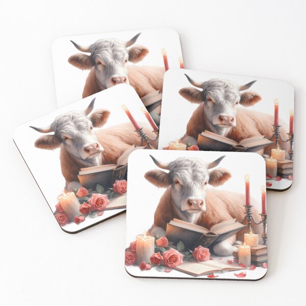 Item preview, Lectura romántica de vacas | Amante de libros designed and sold by Art-Babble.