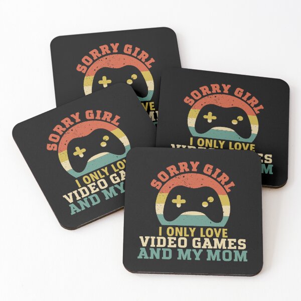 Item preview, Sorry Girls I Only Love Video Games And My Mom designed and sold by ShopSmart213.