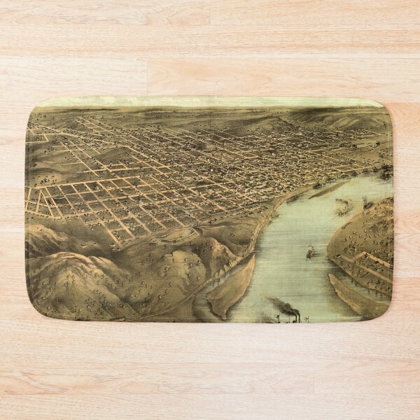 Item preview, Saint Joseph, Missouri (1868) designed and sold by allhistory.