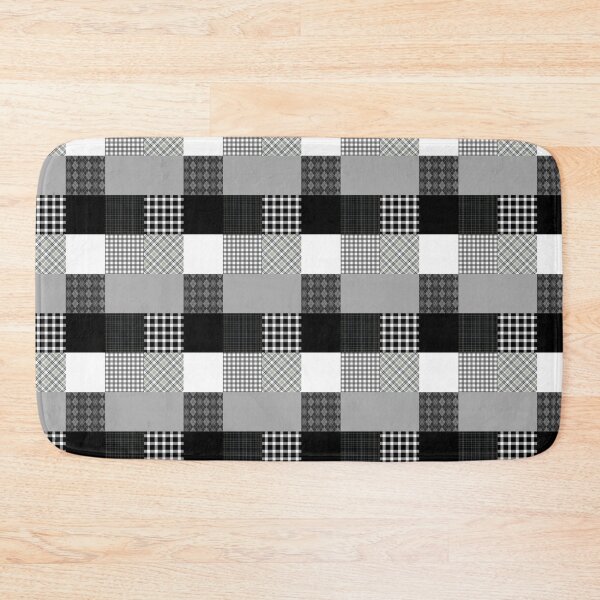 Item preview, Gray Shades Plaid Pattern designed and sold by TeyMank.