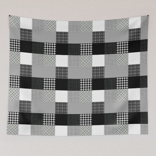 Item preview, Gray Shades Plaid Pattern designed and sold by TeyMank.