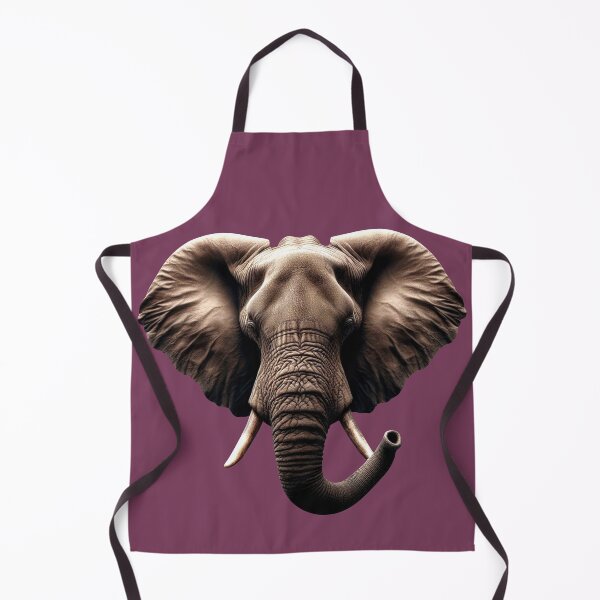 Item preview, ELEPHANT HEAD - #783B59 designed and sold by Marlon Oseguera.