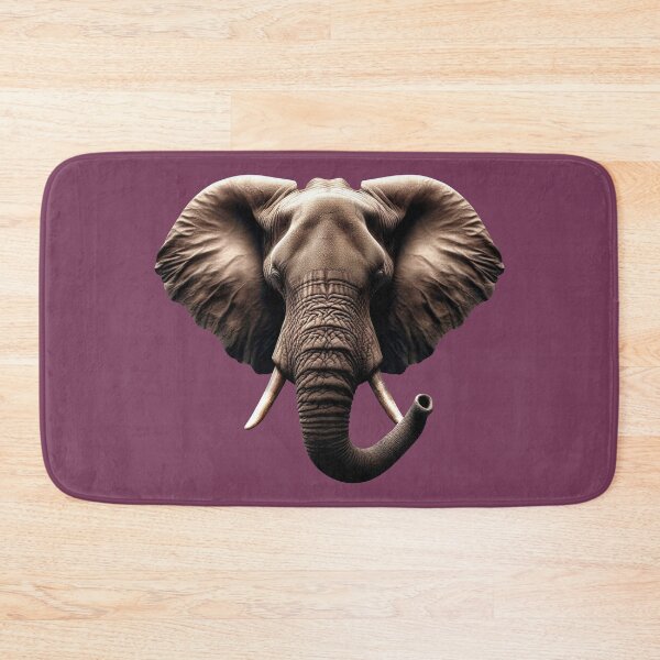 Item preview, ELEPHANT HEAD - #783B59 designed and sold by Marlon Oseguera.