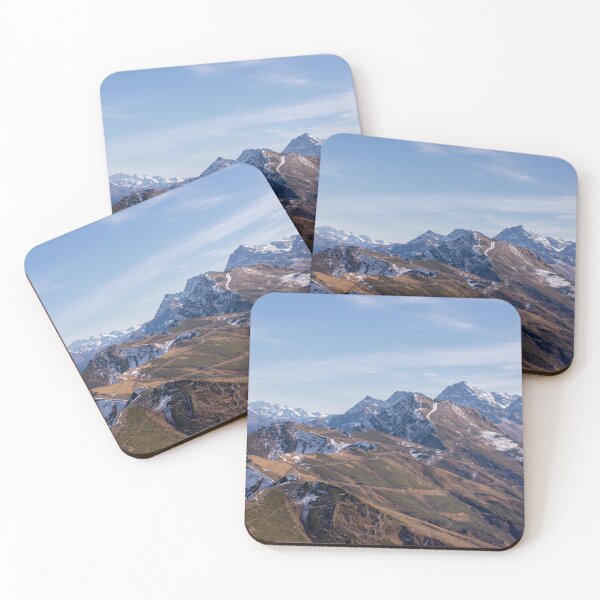 Item preview, The view if mountain with a first snow designed and sold by Life&Travel.