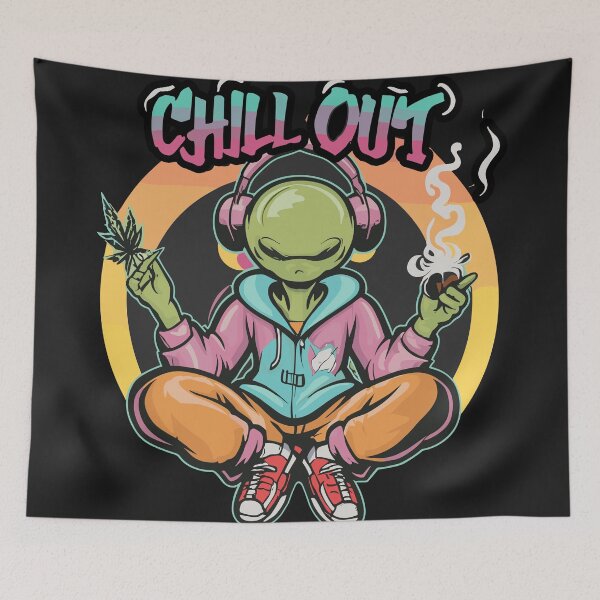 Item preview, Galactic Groove: Alien in Hip Hop Gear designed and sold by diegomenjivar92.