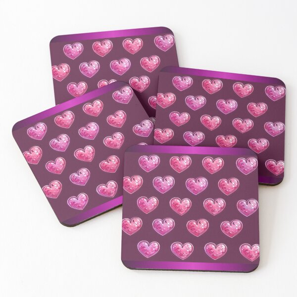 Item preview, Satin finish hearts designed and sold by AnnDart.