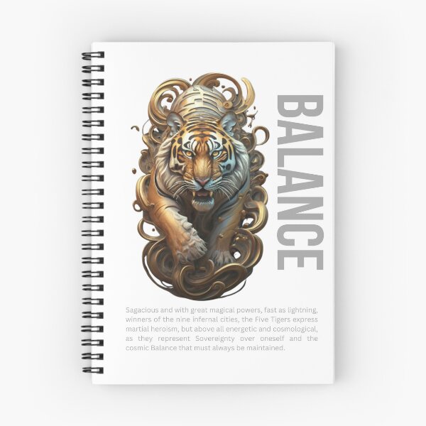 Item preview, The Tiger and the Balance designed and sold by PatronesKawai.