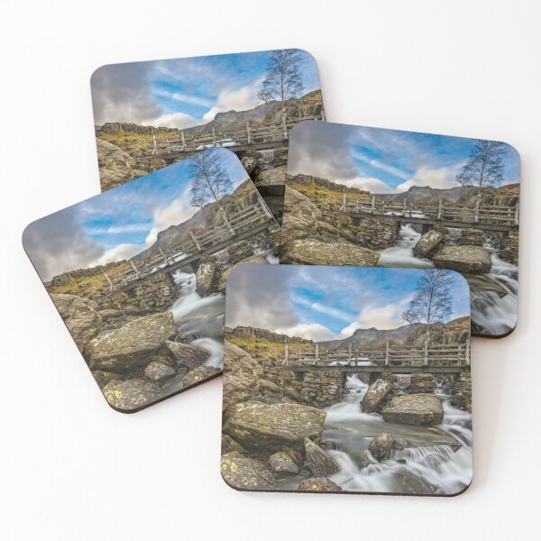 Item preview, River Footbridge Snowdonia designed and sold by AJEvans.