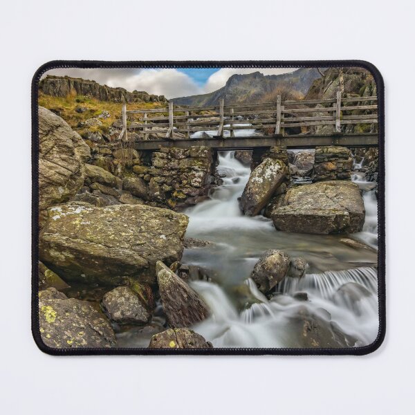 Item preview, River Footbridge Snowdonia designed and sold by AJEvans.