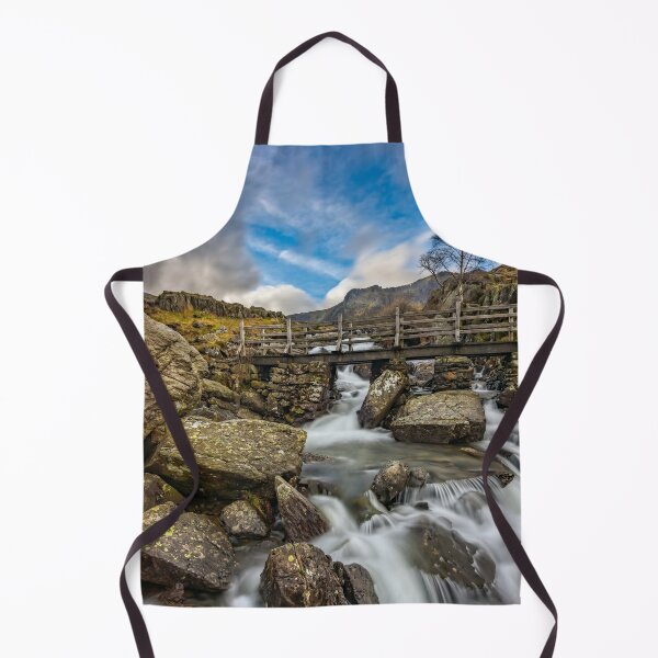 Item preview, River Footbridge Snowdonia designed and sold by AJEvans.
