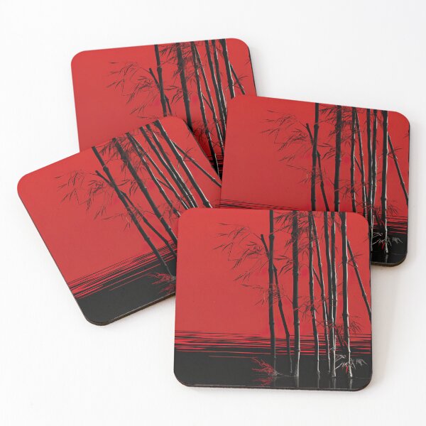 Item preview, Bamboo | Red minimalism designed and sold by ComicsFactory.
