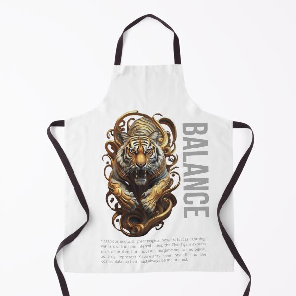 Item preview, The Tiger and the balance III designed and sold by PatronesKawai.