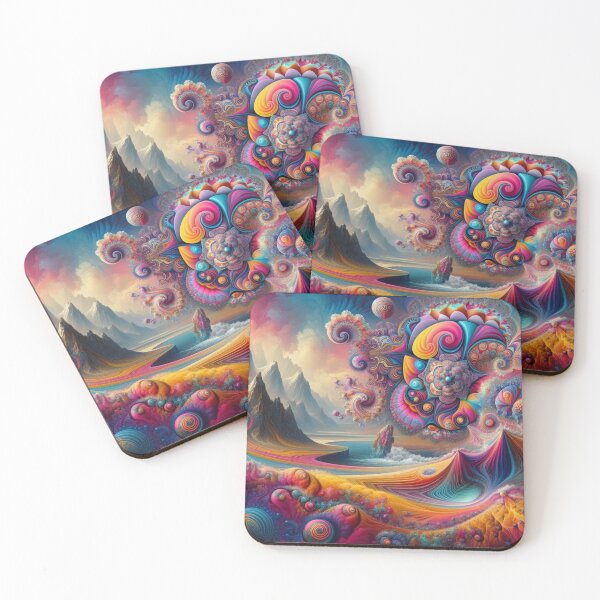 Item preview, Psychedelic explosion of vivid colors. designed and sold by Cherryblossom50.
