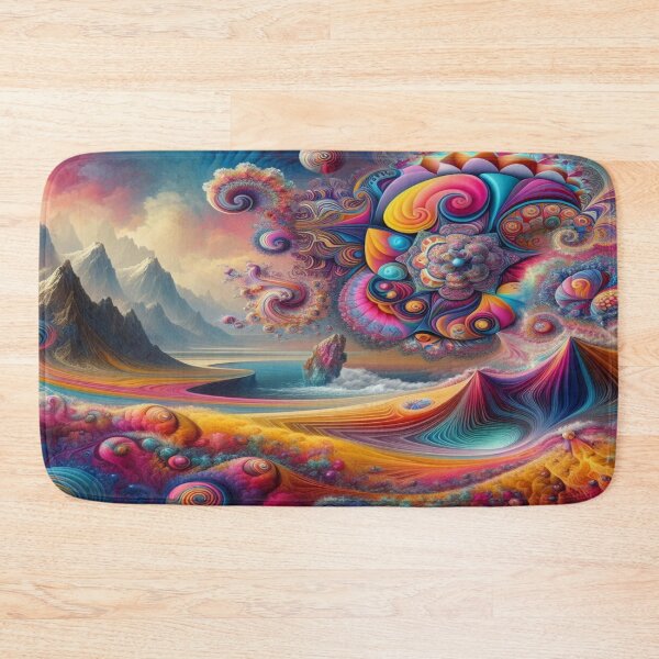 Item preview, Psychedelic explosion of vivid colors. designed and sold by Cherryblossom50.