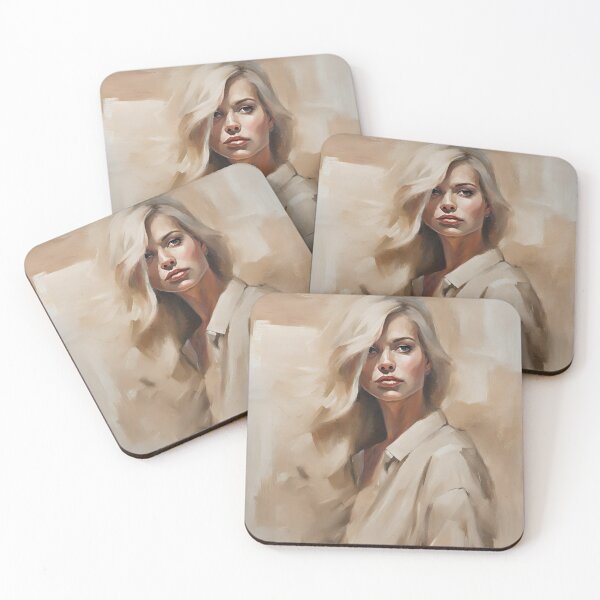 Item preview, Watercolor Portraits: Contemporary Female Art - Amita designed and sold by BPMagic.