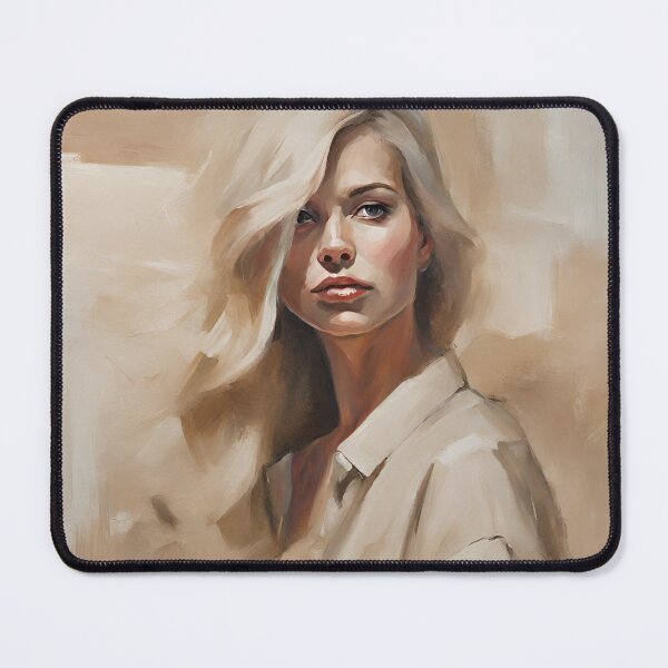 Item preview, Watercolor Portraits: Contemporary Female Art - Amita designed and sold by BPMagic.
