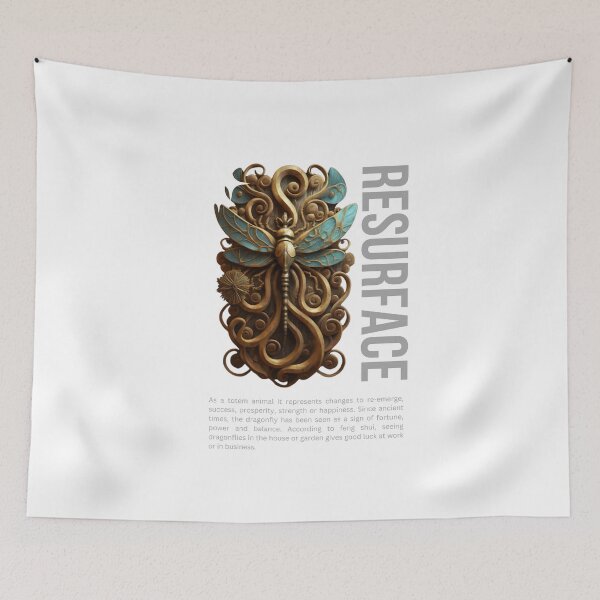 Item preview, The Dragonfly and the Remerger designed and sold by PatronesKawai.