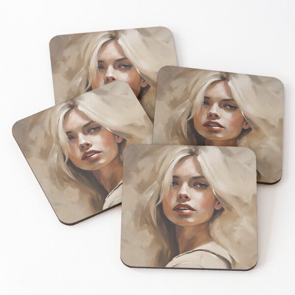 Item preview, Watercolor Portraits: Contemporary Female Art - Asya designed and sold by BPMagic.