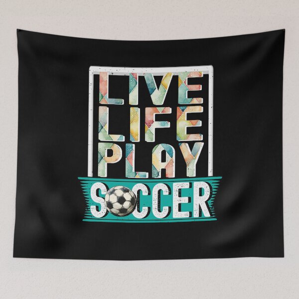 Item preview, Live Life Play Soccer, Football Goalie designed and sold by orangeblue21.