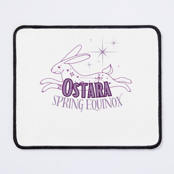 Item preview, Purple Ostara Rabbit Spring Equinox designed and sold by 4ofLikeKind.