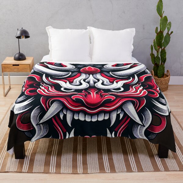 Item preview, "Inferno Essence: Flame-Like Japanese Hannya Mask" designed and sold by zzz888.