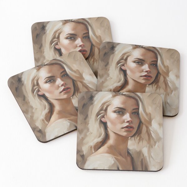 Item preview, Watercolor Portraits: Contemporary Female Art - Delenn designed and sold by BPMagic.