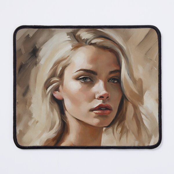 Item preview, Watercolor Portraits: Contemporary Female Art - Delenn designed and sold by BPMagic.