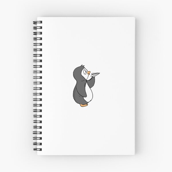 Item preview, Penguin and a Paper Airplane designed and sold by Anidoodle.
