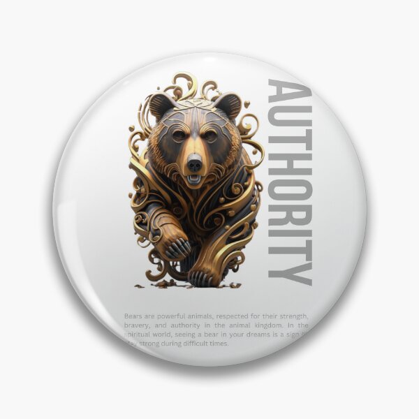 Item preview, The Bear and the Authority designed and sold by PatronesKawai.