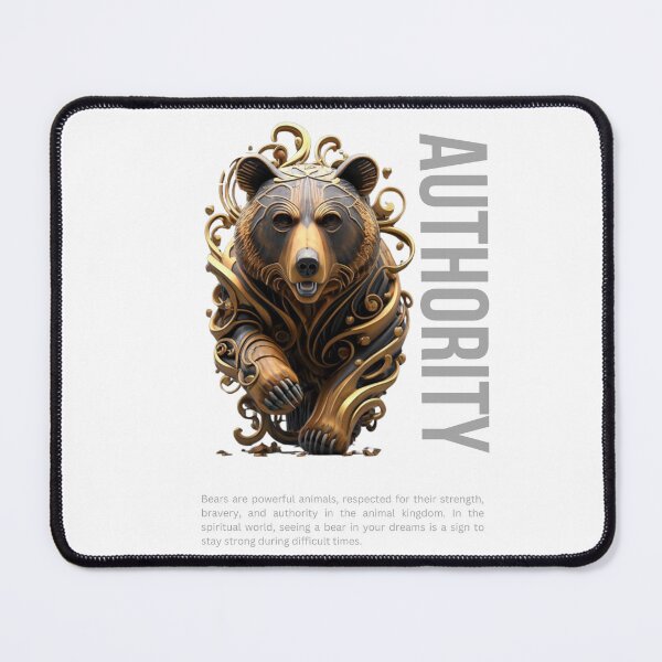 Item preview, The Bear and the Authority designed and sold by PatronesKawai.