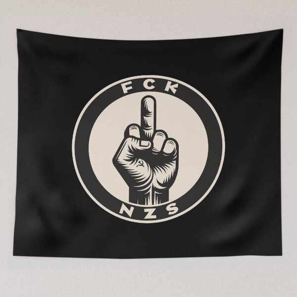 Item preview, FCK NZS - Against Fascism designed and sold by Dunkelflaute.