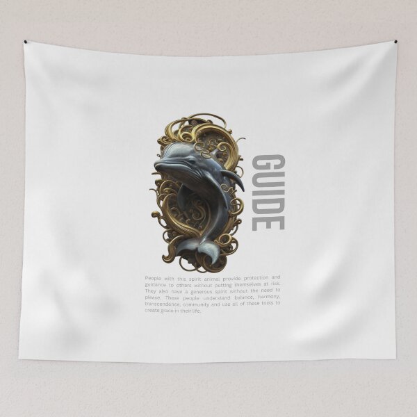 Item preview, The dolphin and his guide designed and sold by PatronesKawai.