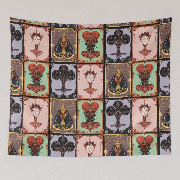 Item preview, Queens Four Pair design designed and sold by spencerpm.