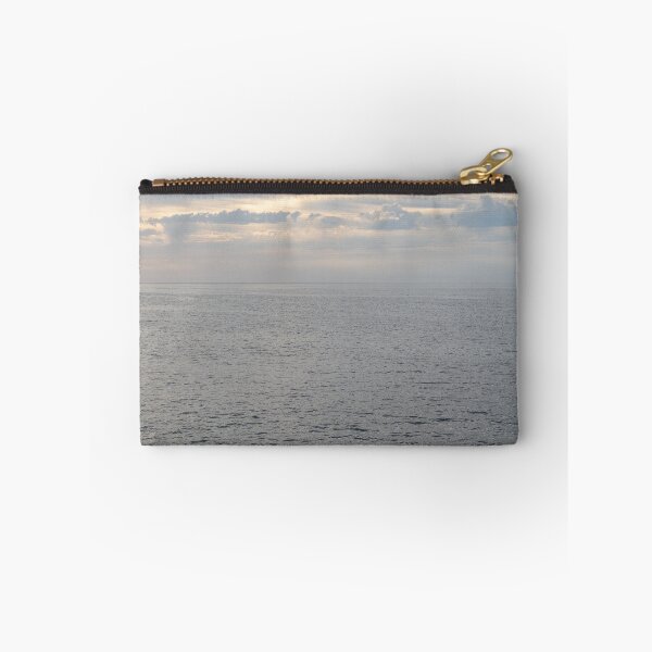 Item preview, Silver seawater and warm gray clouds. Serenity at the Mediterranean Sea designed and sold by Adriana Mueller.