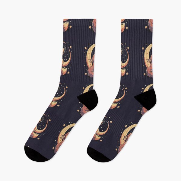Item preview, Cute funny coyote howling at the moon with a starry sky designed and sold by Trend-Beaver.