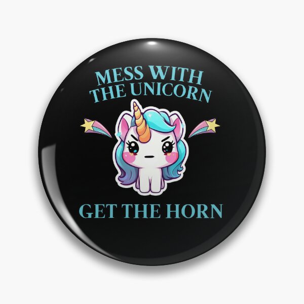 Artikelvorschau, Angry Unicorn – Leg dich mit dem Einhorn an und hol dir das Horn entworfen und verkauft von BatShirtsCrazy.