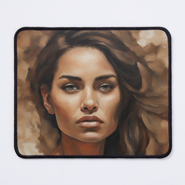 Item preview, Watercolor Portraits: Contemporary Female Art - Gesha designed and sold by BPMagic.
