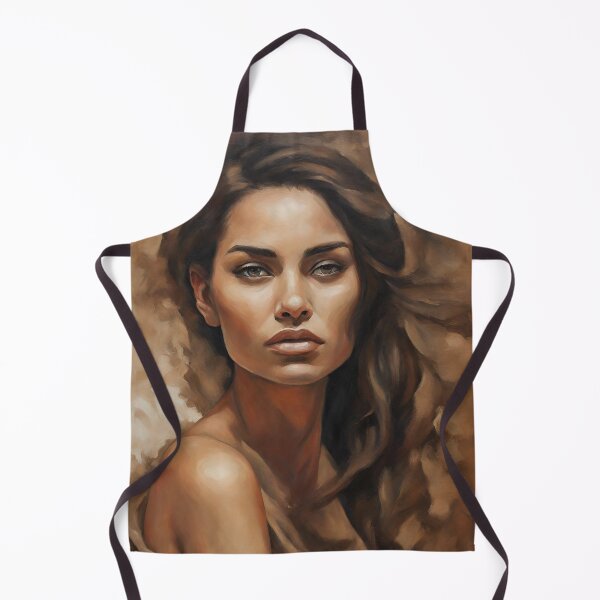 Item preview, Watercolor Portraits: Contemporary Female Art - Gesha designed and sold by BPMagic.
