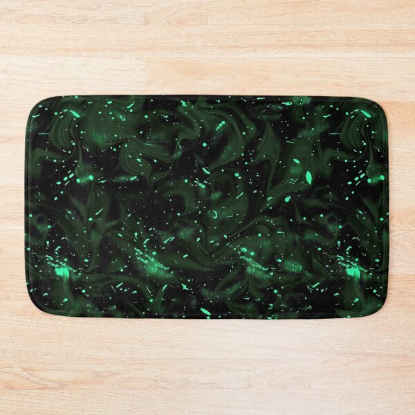 Item preview, Green and Black Cosmic Paint Splatter 5 designed and sold by Reichcorp.