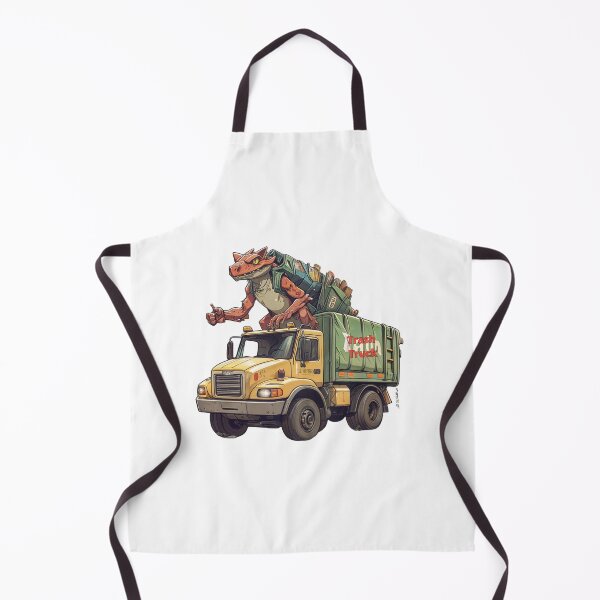 Item preview, Garbage Truck Cartoon Series – Vibrant Illustrations for Unique Products designed and sold by Bittor18.