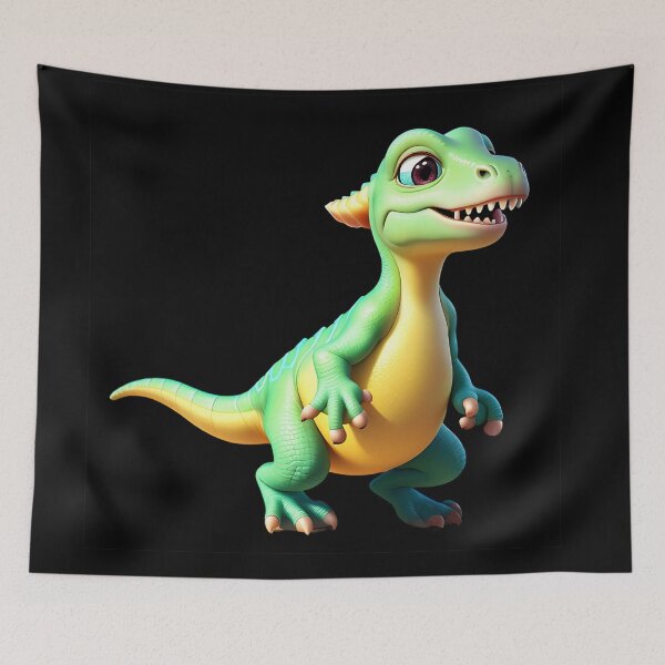 Item preview, Jolly Green Dinosaur designed and sold by Mothrrr.